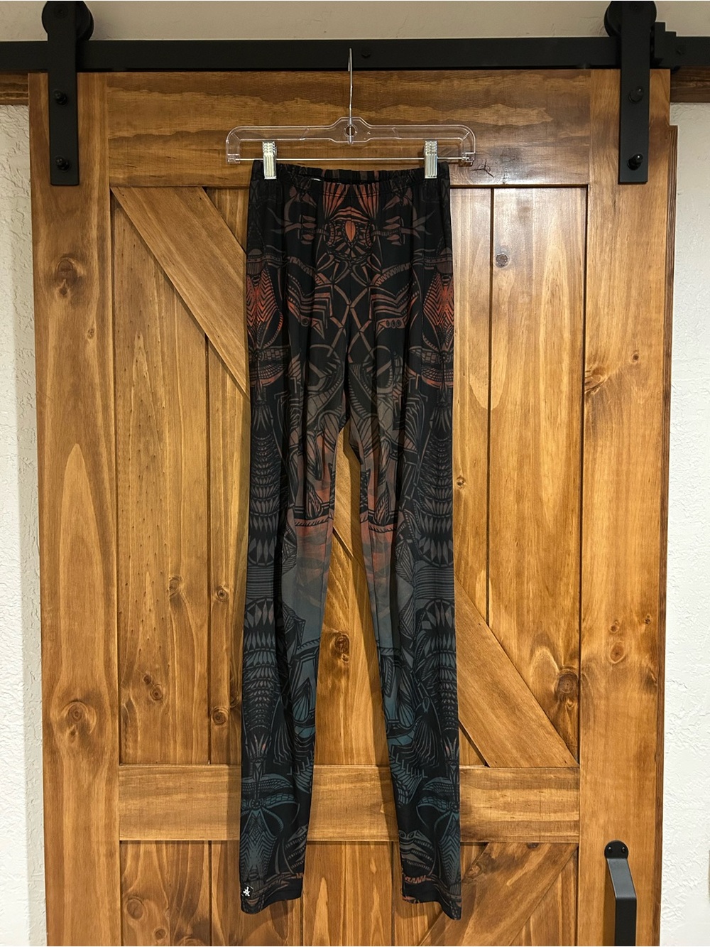 iffi creations- Handmade Women's Leggings with Geometric Patterned Print